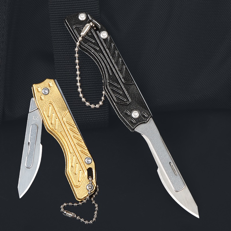 No. 23 Blade Scalpel Two Colors Folding Knife UD408792